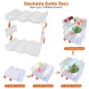 LunaLulinlk 4 Tier Clear Stackable Beverage Organizer - 2 of 4