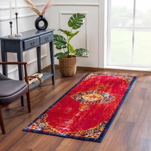Hauteloom Istanbul Red Area Rug - 1 of 4