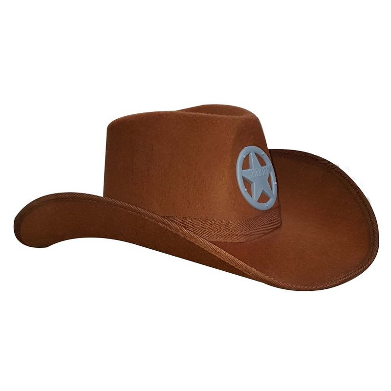 Dress Up America Cowboy Sheriff Hat for Kids - One Size Fits Most, 3 of 4