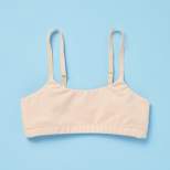 Yellowberry Girls' Super Soft Cotton First Training Bra with Convertible Straps