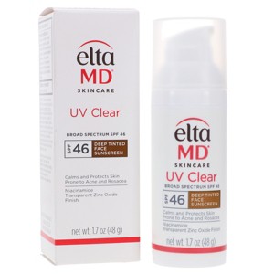 EltaMD UV Clear Deep Tinted Broad Spectrum Facial Sunscreen SPF 46 1.7 oz - 1 of 4