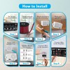 Pyle 3.5'' 200 Watt 3-Way Weatherproof Mini Box Speaker System - White - PLMR24 - 4 of 4