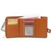 Clotth Womens Wallet - PU Leather RFID Trifold Small Wallet - Compact & Thin with Card Slots & Zipper Coin Pocket for Everyday Carry, Travel - 2 of 4