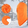 Unique Bargains Ice Silk Solid Color Balaclava Face Mask 1 Pc - 4 of 4