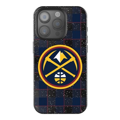 Keyscaper NBA Plaid Bling Cell Phone Case for iPhone 15 Pro Max