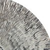 Stainless Steel Plate Wall Decor with Hammered Design Silver - Olivia & May: Luxury Indoor Vertical Sculpture - 3 of 4