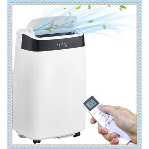14000 BTU Portable Air Conditioner, Quiet AC Unit for 700 Sq.Ft with Remote, 3-in-1 Cool/Fan/Dry, Sleep Mode, No-Drain, Easy Install - 1 of 4