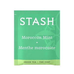 Stash Tea Moroccan Mint Green Tea - Box of 100 Tea Bags (Packaging May Vary) - 1 of 4