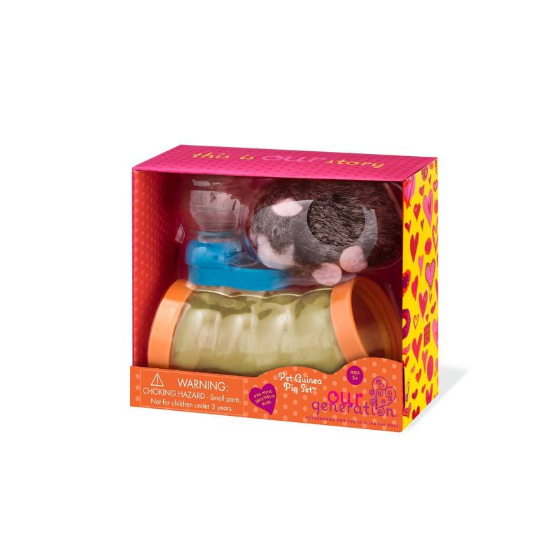 Our Generation Plush Pet Guinea Pig for 18&#34; Dolls, 5 of 6
