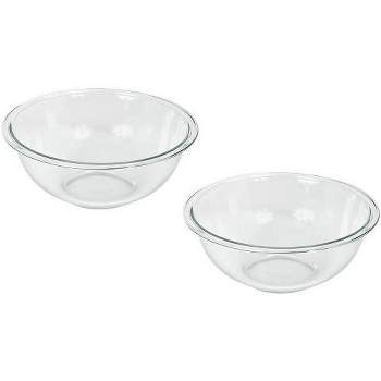 Pyrex Prepware, 2-1/2-Quart Rimmed Mixing Bowl, Clear - 1 each (Pack of 16),  16 pack - Food 4 Less