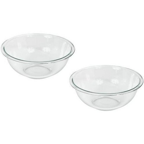 4pc Glass Mixing Bowl Set Clear - Hearth & Hand™ With Magnolia