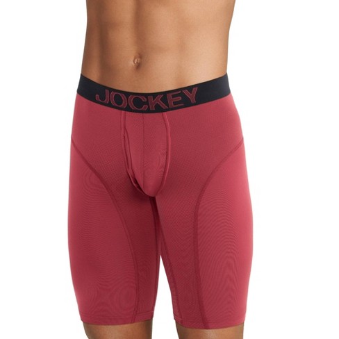 Jockey men's underwear sport microfiber best sale quad short