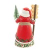 Jim Shore 8.5 Inch It's Tree Time Country Living Santa Figurines - 3 of 3