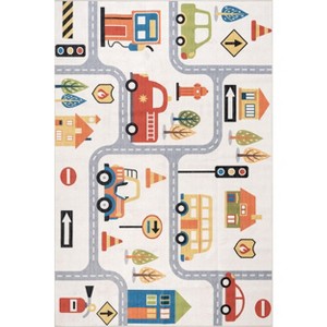 Nuloom Lettie SplashGuard Machine Washable Area Rug - 1 of 4