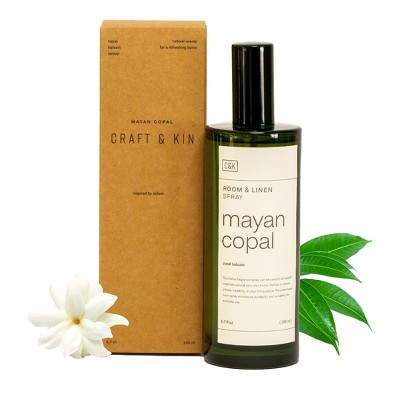 Craft & Kin Room Spray With Green Spray Nozzle Bottle