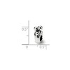 Black Bow Jewelry Sterling Silver Family of 3 Bead Charm - 3 of 4