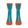 NFL Miami Dolphins Rise Up Crew Socks - image 2 of 3