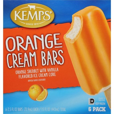 Kemps Orange Creme Frozen Dessert Bar - 15 fl oz/6ct