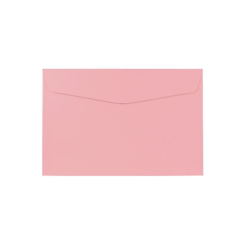 JAM Paper 6 x 9 Booklet Envelopes Baby Pink 23512969, 1 of 2