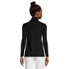 Lands' End Women's Supima Cotton Fitted Long Sleeve Turtleneck - 2 of 4