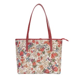 Signare USA Flower Meadow Shoulder Tote Bag - 1 of 4