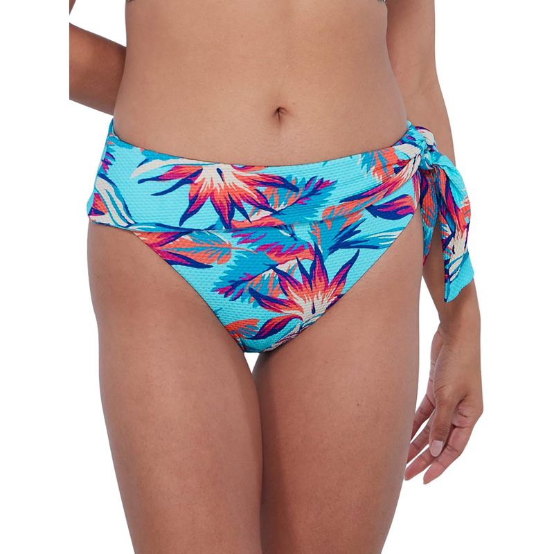 Birdsong Women's Sash Fold-Over Bikini Bottom - S20237, 1 of 3