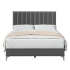 Bed Frame with 4 Storage Drawers and Headboard, Platform Bed Frame with Steel Slat Support - 2 of 4