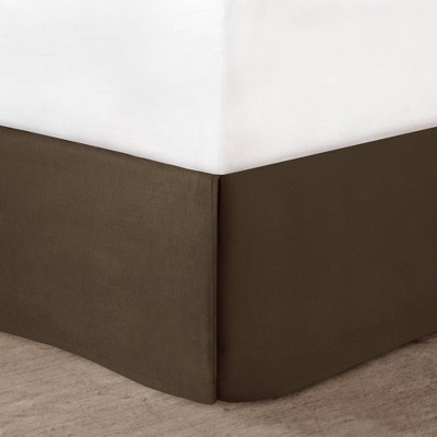 King Brown Jacquard Microfiber Reversible Bedding Set