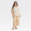 Women's Flutter Short Sleeve Top - Ava & Viv™ - 3 of 3