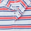 Boys' Adaptive 4th of July Short Sleeve Stripe Short Set - Cat & Jack™ White - 3 of 4