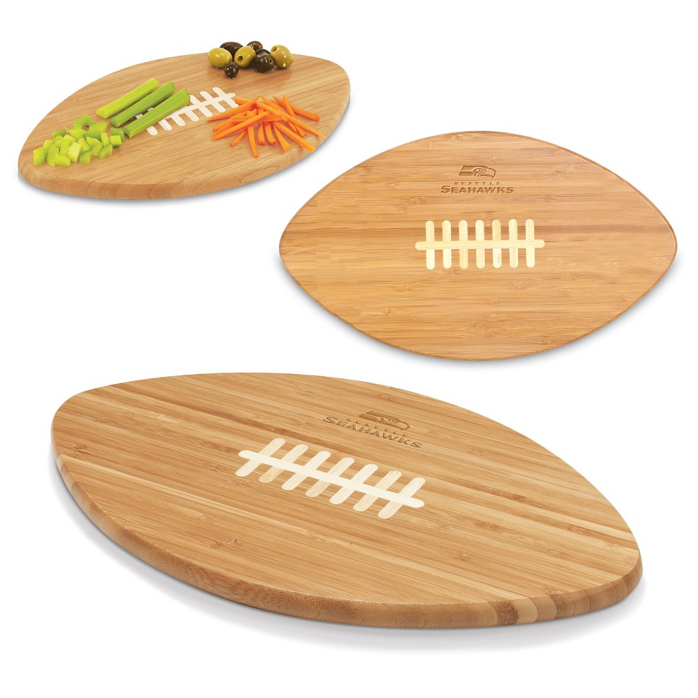 Seattle Seahawks Picnic Time Bamboo Cutting Board
