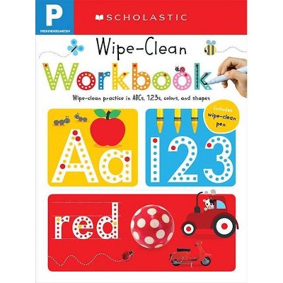 Write And Wipe Abc 123 ( Scholastic Early Learners) (mixed Media Product)  By Scholastic Inc. : Target