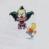 The Simpsons Men's' Bart Graffiti Krusty The Clown Double-Sided T-Shirt - 4 of 4