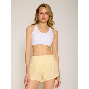 Danielle K. Back Yoke Woven Shorts in Various Colors - 1 of 4