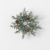 Sullivans Artificial Frosted Arborvitae Wreath - 2 of 2