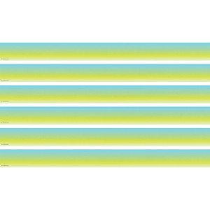 Teacher Created Resources® Aqua and Lime Color Wash Straight Border Trim, 35 Feet Per Pack, 6 Packs - 1 of 3