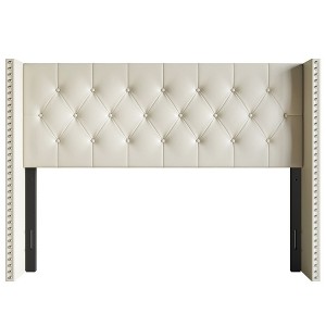 Home Design Sonoma Tufted Upholstered Headboard - 1 of 4