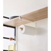 Yamazaki Home - Undershelf Paper Towel Holder - Steel + Wood - 3 of 4