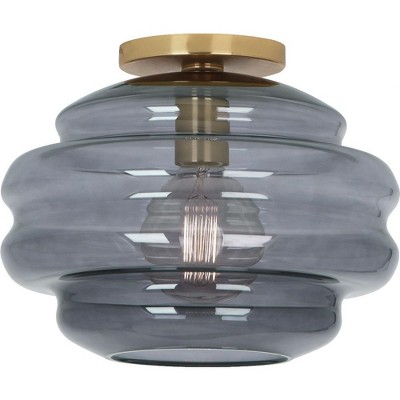 Robert Abbey Lighting Horizon 1 - Light Flush Mount in  Modern Brass