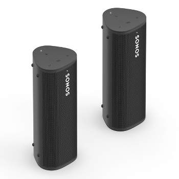 Sonos Era 100 Voice-Controlled Wireless Smart Speaker with Bluetooth,  Trueplay Acoustic Tuning Technology, & Voice Control Built-In (Black)