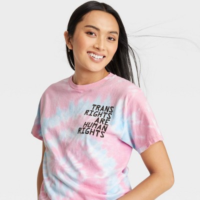 Photo 1 of 4 PACK WOMENS T SHIRTS Pride Adult Trans Rights PHLUID Project Short Sleeve T-Shirt - Pink x2 --Women's Short Sleeve T-Shirt - Universal Thread™ Dark--Women's Short Sleeve Relaxed Fit V-Neck T-Shirt - Universal Thread™- SIZE XS
