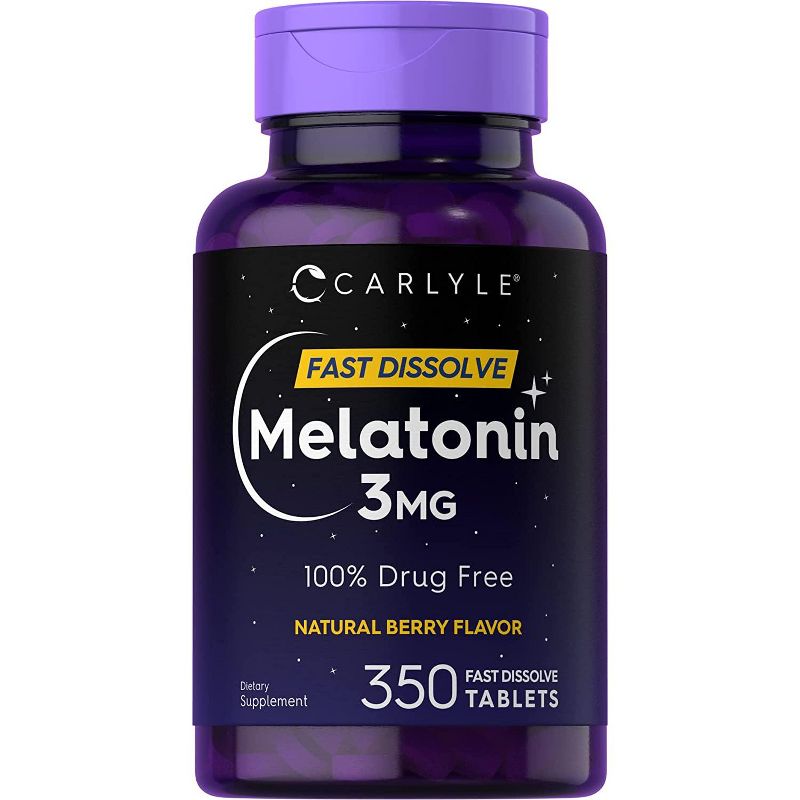 Carlyle Melatonin 3mg | 350 Tablets, 1 of 3