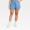 Women's Active Comfort French Terry High-Rise Shorts - All In Motion™ - 4 of 4