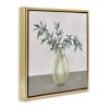 Stupell Industries Vase And Plant Neutral Grey Design, 25" x 25" - 3 of 4