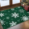 Fulvari Christmas Snowflake Area Rug,Rug Washable Non Slip for Entryway,Mats for Front Door,Bedroom Living Room Laundry Room Indoor - 3 of 4