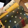 Anna-Kaci Reversible Polka Dot Scarf with Soft Fabric and Fringe Trim 78.5×25.5 Inches - 3 of 3