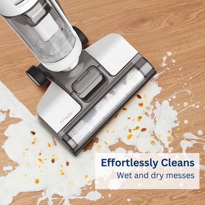Silver Cordless Stick Vacuum Cleaner with Wet/Dry Function