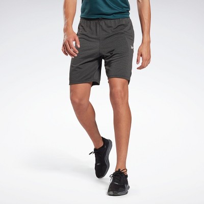 Reebok Men's Athletic Fitness Shorts w/ Pockets Med Large XL XXL Black Gray 