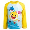 Pinkfong Mommy Shark Daddy Shark Baby Shark Rash Guard and Swim Trunks Toddler - 2 of 4