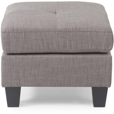 Passion Furniture Newbury Upholstered Ottoman